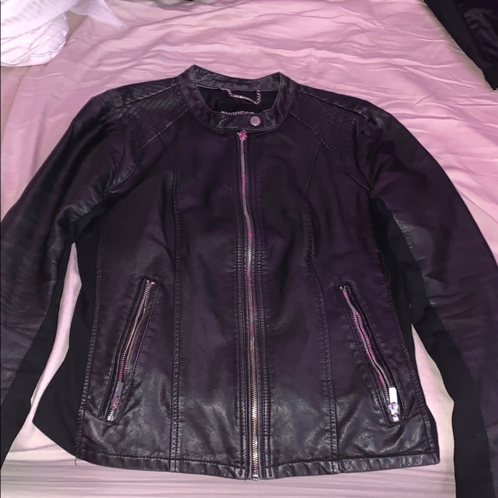 Express leather jacket